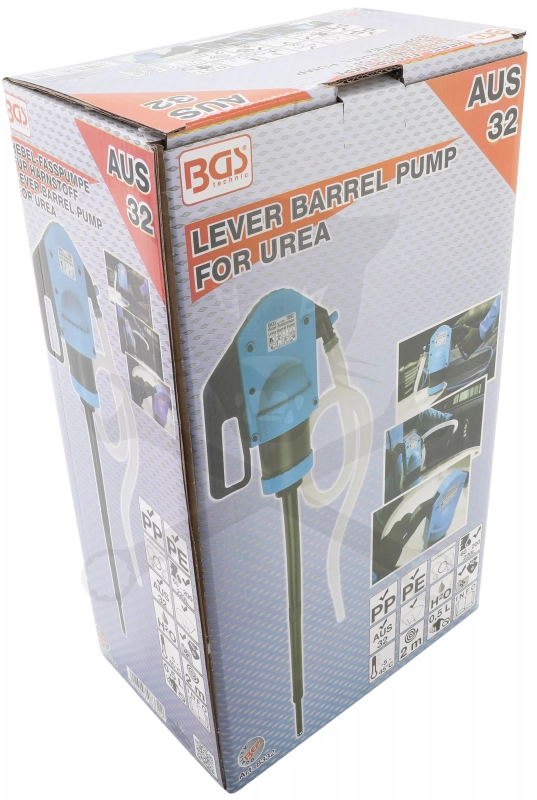 Hordópumpa műanyag olaj gázolaj AdBlue 60-220 L-es 500 ml/fordulat