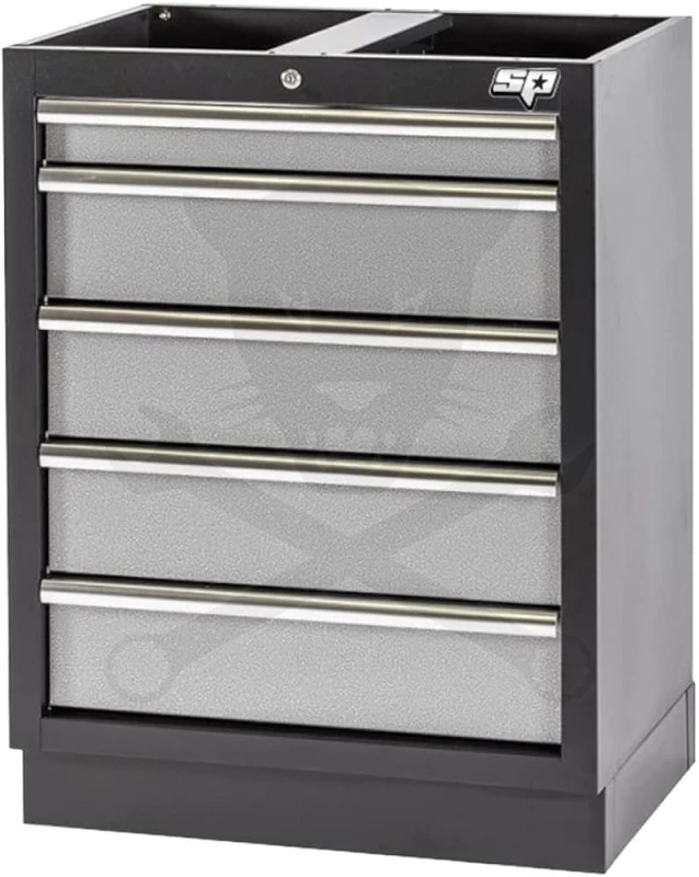 Műhelybútor SP SERIES Alsó rész: 5 fiókos szekrény 680x458x910 mm
