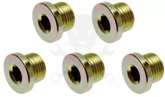 Olajleeresztő csavar készlet 5 db-os M20 x 1.5 mm