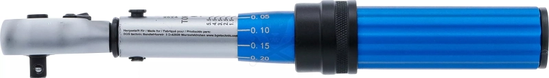 Nyomatékkulcs   1-6 Nm 1/4" - BGS