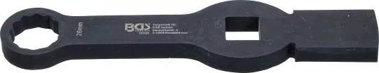 Féknyeregkulcs -TEHER- 26 mm üthető 12 lapú 3/4" - BGS