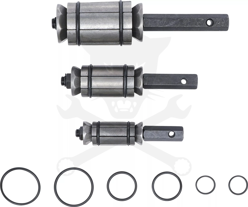 Kipufogócső tágító készlet 3részes 28-89 mm - BGS