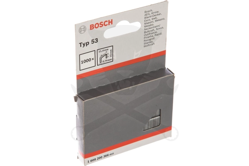 Tűzőkapocs 53-as típus - 10 mm 1000 db - Bosch
