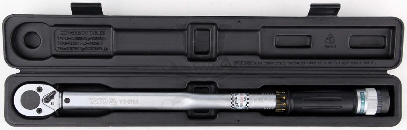 Nyomatékkulcs  40-210 Nm 1/2" - YATO