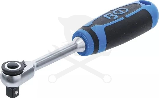 Crowa racsnis kulcs 1/4" 72 fogú, irányváltós - BGS