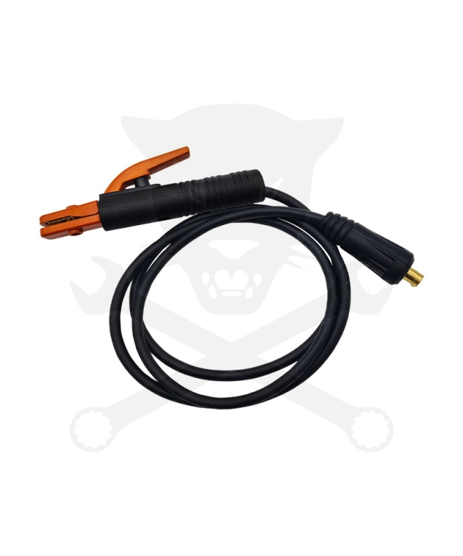 Hegesztő munkakábel elektródafogóval 230A 3 méteres - MMA - (DKJ-10/25)