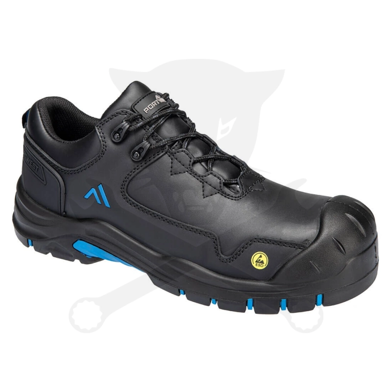 Munkavédelmi cipő PORTWEST - Apex S3S ESD HRO SR SC FO fekete 39-es