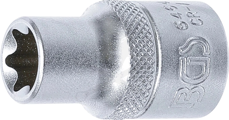 Dugókulcs - crowafej 1/2" belső torx E14 - BGS