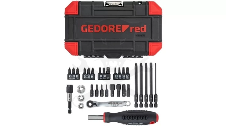 Karácsonyi szerszámkészlet ADVENTI KALENDÁRIUM 33 db-os - Gedore Red