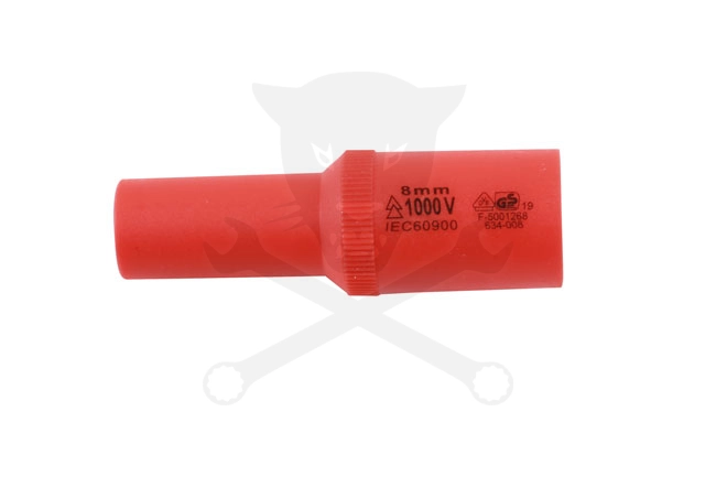 Dugókulcs VDE 1000 V Szigetelt/Hibrid hosszú, mágneses 3/8" 13 mm