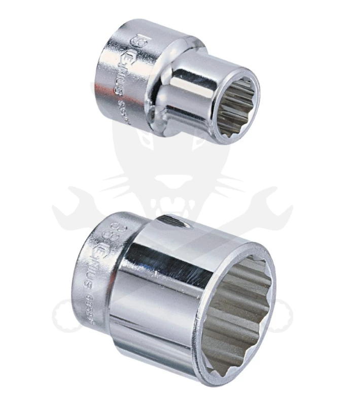 Dugókulcs - crowafej 3/4" 12 szög normál 29 mm Genius