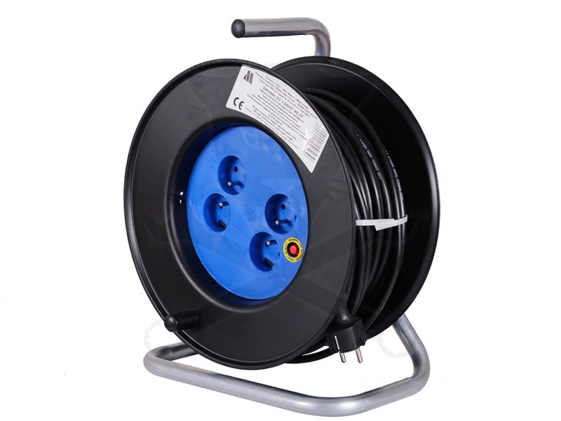 Kábeldob 25 m - IP20 PVC kábel 3 x 1.5 mm2 - 3000W
