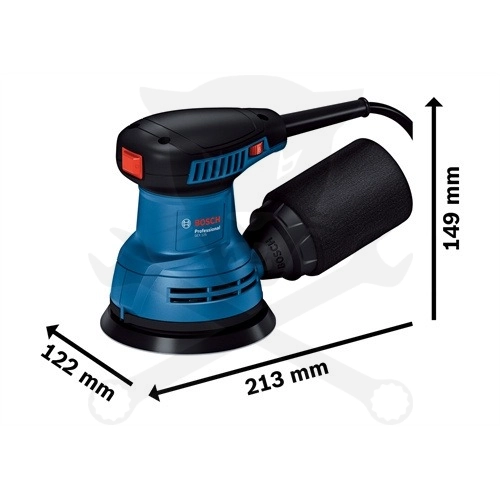 Excentercsiszoló 125 mm 290W GEX 125  Bosch
