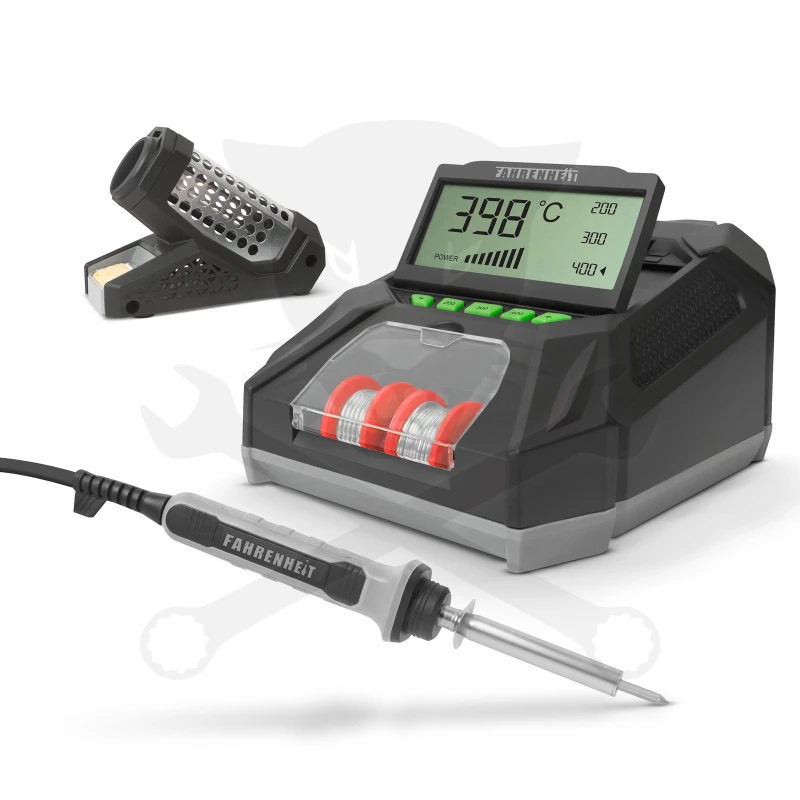 Forrasztópáka állomás 48 W 230 V-os 200-450 °C LCD kijelző - Fahrenheit