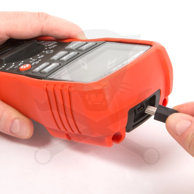 Multiméter, digitális DC 1000V / AC 750V NCV -  USB - Maxwell