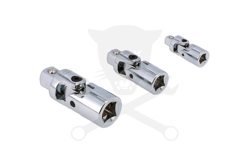 Crowa csukló készlet 1/4" - 3/8" - 1/2" - rugós - Laser