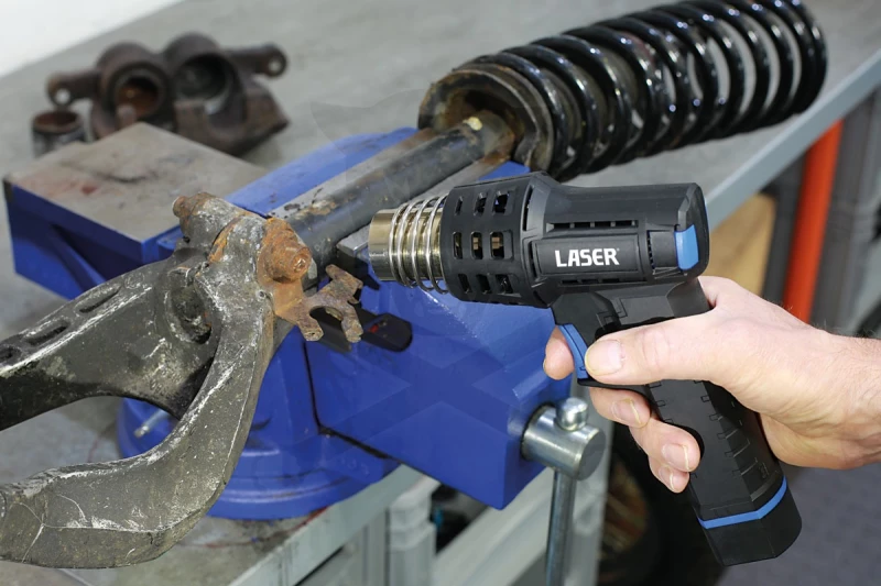 Hőlégfúvó gázos 600°C  - Laser