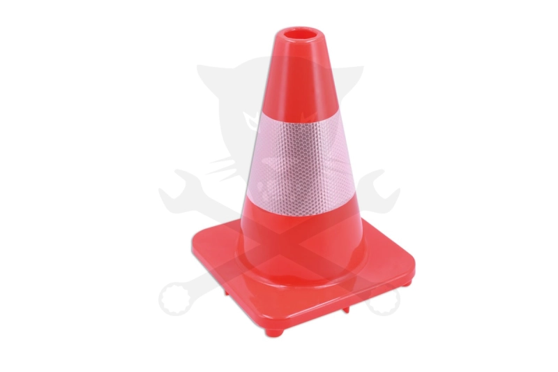 Forgalomterelő kúp 30 cm - PVC - Laser