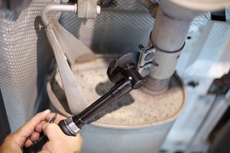 Levegős sarokcsiszoló  75 mm 18000 Rpm hosszú nyakú - Laser