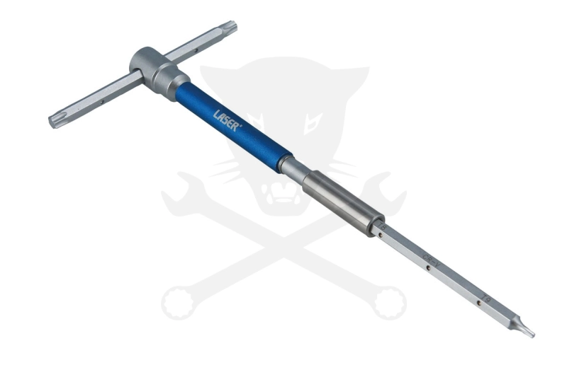 T-kulcs készlet Torx T8-T40 6 db-os készlet- Laser