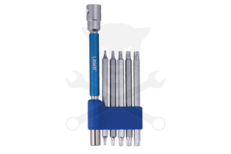 T-kulcs készlet Torx T8-T40 6 db-os készlet- Laser
