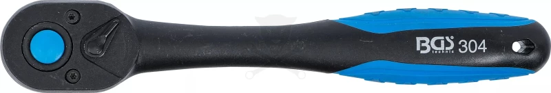 Crowa racsnis kulcs 1/2" 72 fogú, irányváltós, műanyag bevonattal - BGS
