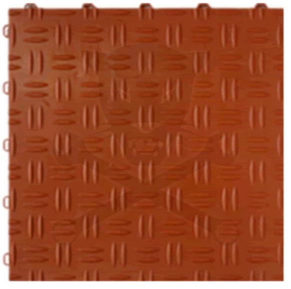 Műhelypadló - SwissDeck DiamondDeck 33,3x33,3cm Terracotta
