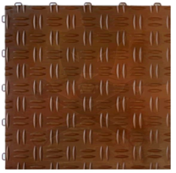 Műhelypadló - SwissDeck DiamondDeck 33,3x33,3cm Chocolate Brown