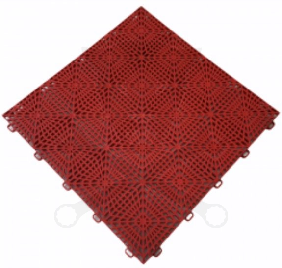 Műhelypadló - SwissDeck SportDeck 33,3x33,3cm Racing Red