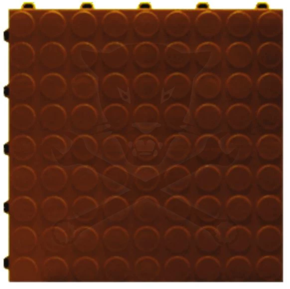Műhelypadló - SwissDeck CoinDeck 33,3 x 33,3 cm - Chocolate Brown
