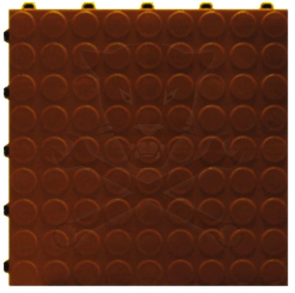Műhelypadló - SwissDeck CoinDeck 33,3 x 33,3 cm - Chocolate Brown