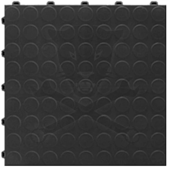 Műhelypadló - SwissDeck CoinDeck 33,3 x 33,3 cm - Jet Black