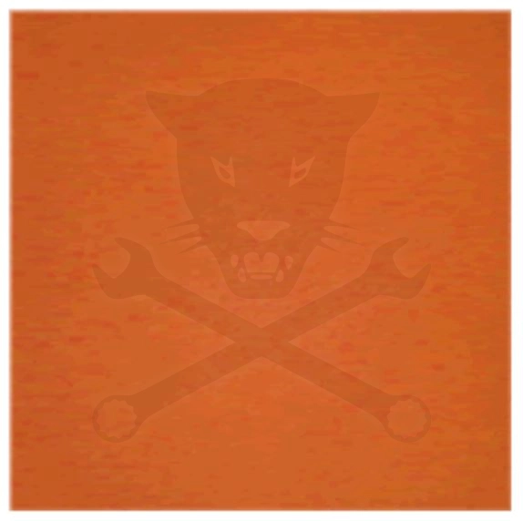 Műhelypadló - SwissDeck FloorDeck 33,3 x 33,3 cm - Tropical Orange