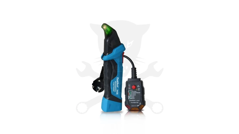 Feszültség teszter, biztosíték kereső és RCD teszter 30-250V -