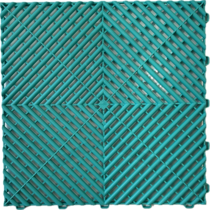 Műhelypadló - SwissDeck RibDeck Classic 33,3 x 33,3 cm - Turquoise