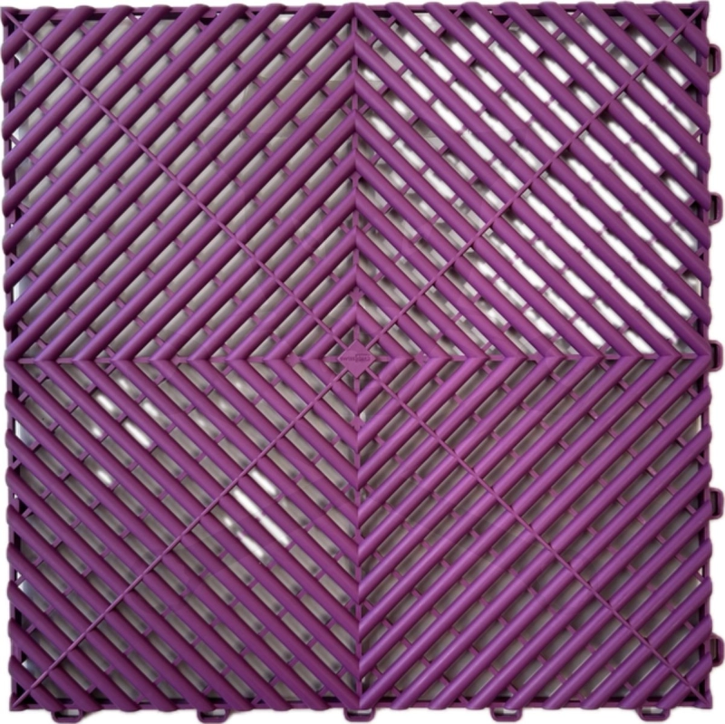 Műhelypadló - SwissDeck RibDeck Classic 33,3 x 33,3 cm - Purple Rain