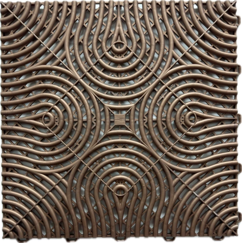 Műhelypadló - SwissDeck RibDeck Infinity 33,3x33,3cm Pearl Copper