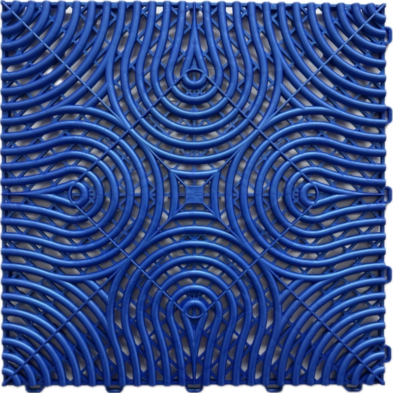 Műhelypadló - SwissDeck RibDeck Infinity 33,3x33,3cm Pearl Island Blue