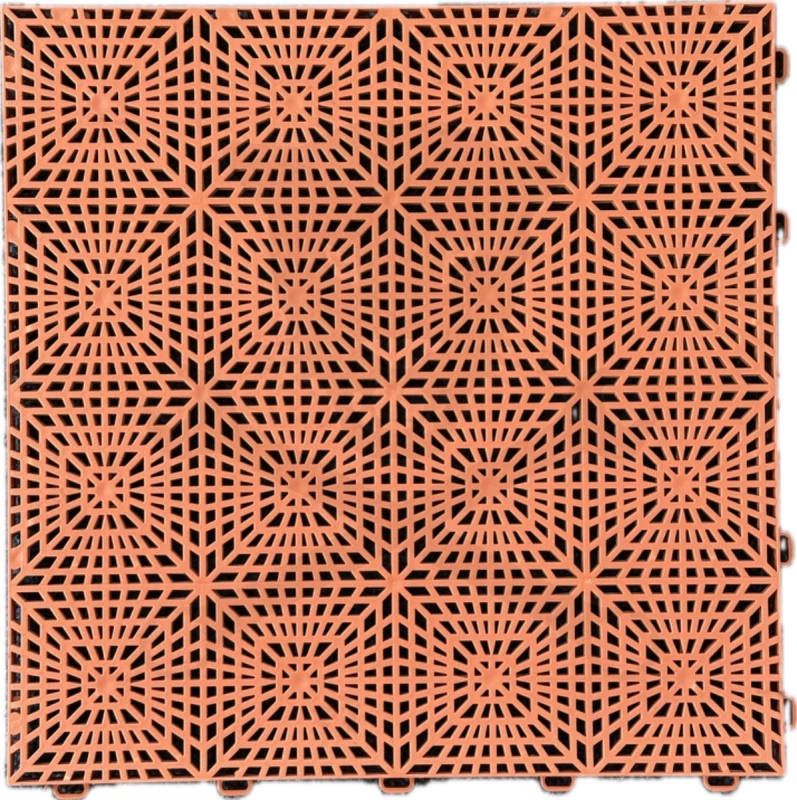 Műhelypadló - SwissDeck SportDeck 33,3 x 33,3 cm - Terracotta