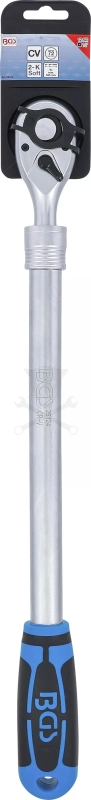 Crowa racsnis kulcs 1/2" teleszkópos 455-595 mm - BGS