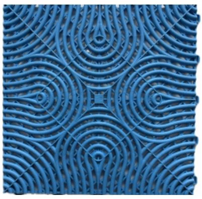 Műhelypadló - SwissDeck RibDeck Infinity 33,3x33,3cm Pearl Baby Blue