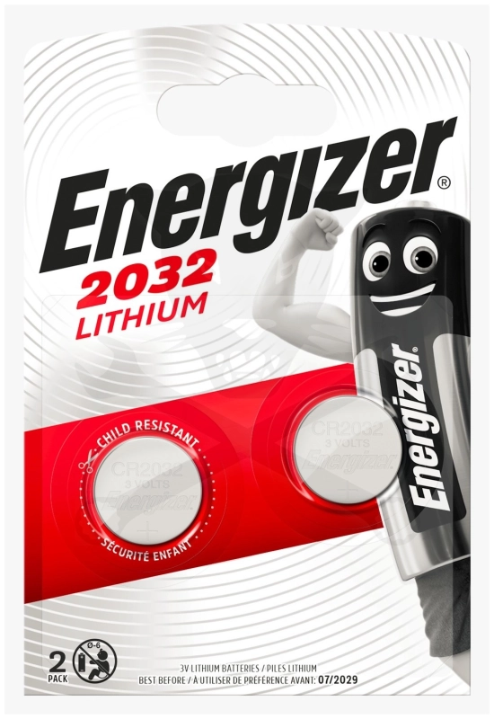Elem 3V - CR2032 B2 gombelem - Li Energizer