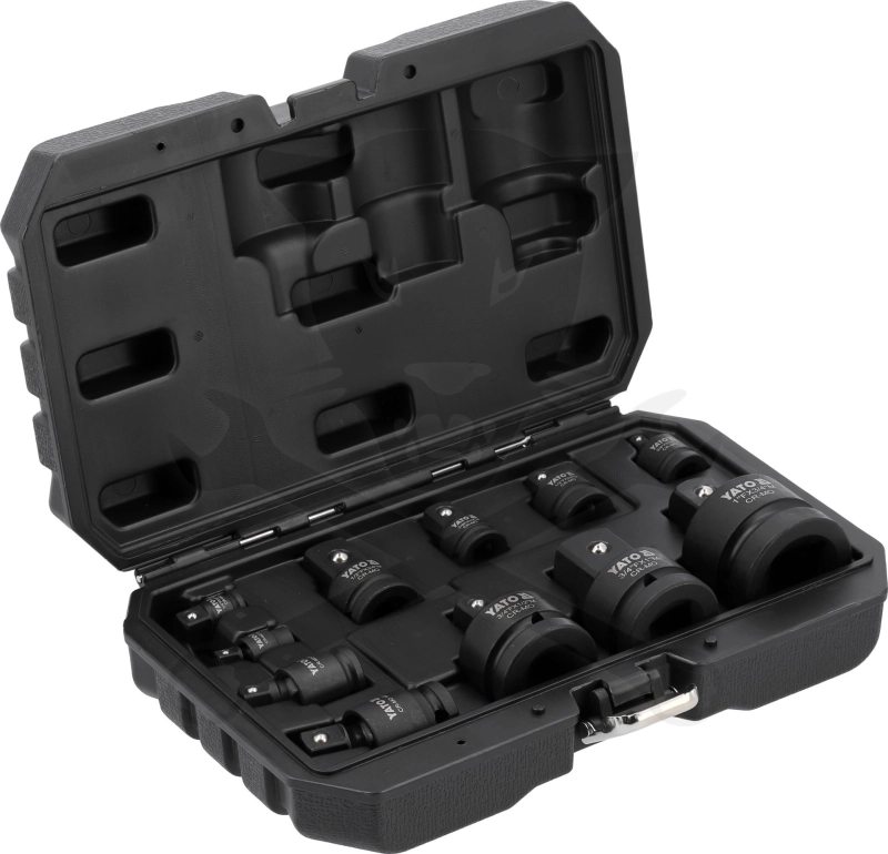 Adapter készlet 1/4"-3/8"-1/2"-3/4"-1"  11 db-os készlet- gépi - Yato