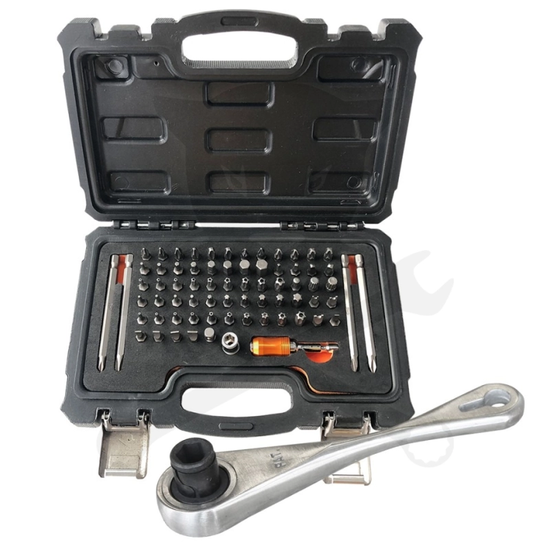 Csavarhúzó bit készlet 71 db-os - vegyes készlet - SP Tools