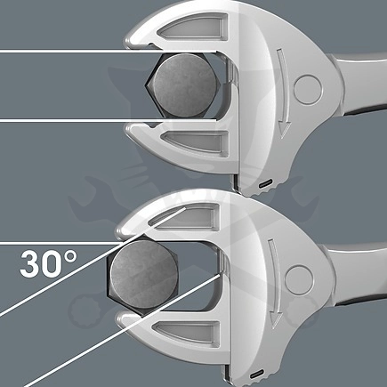 Állítható villáskulcs készlet 6"-10" - szélesség:7-19mm / 1/4"-3/4" -
