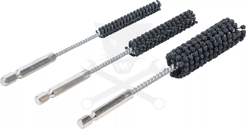Hónolókefe fúrógépbe  8-12-20 mm, 1/4", 3 db-os - BGS