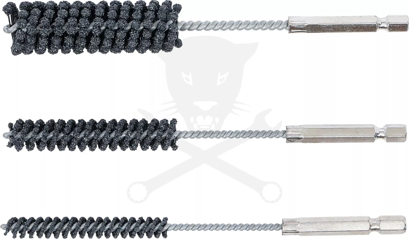 Hónolókefe fúrógépbe  8-12-20 mm, 1/4", 3 db-os - BGS