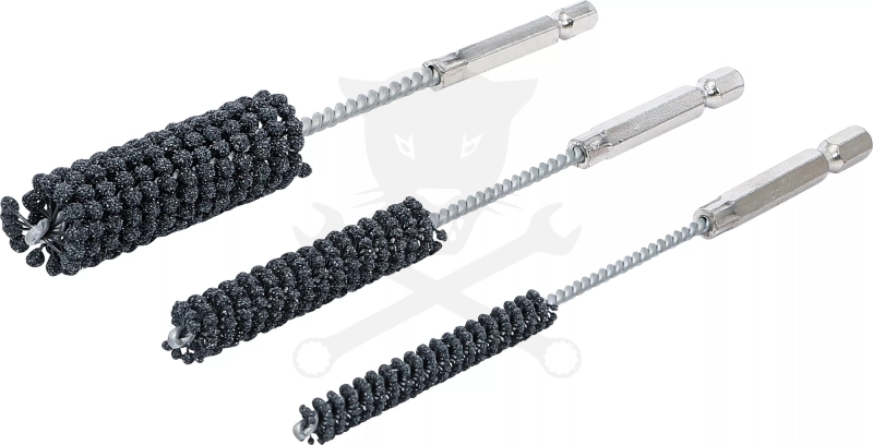 Hónolókefe fúrógépbe  8-12-20 mm, 1/4", 3 db-os - BGS
