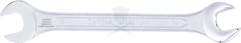 Villás-villáskulcs 14x15 mm BGS