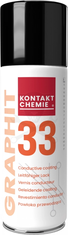 GRAPHIT 33 elektromosan vezető bevonat spray 200ml (33/200)